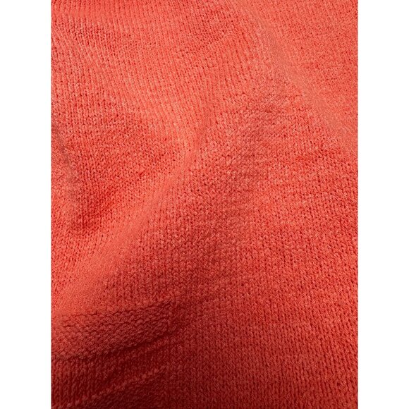NEW Chico’s Coral Knit Sweater Size 1/M  Pullover 3/4 Sleeve Relaxed Fit Top - Picture 12 of 12